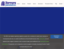 Tablet Screenshot of ferrarapneumatici.com